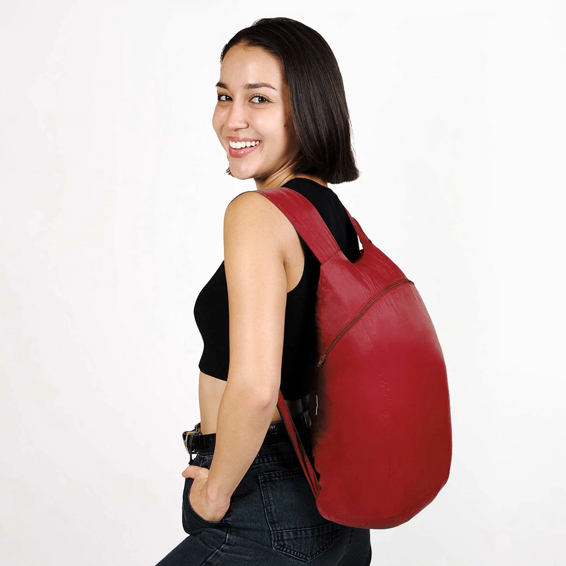 Nanobag Daypack - TikTok US - Burgundy - Image 8
