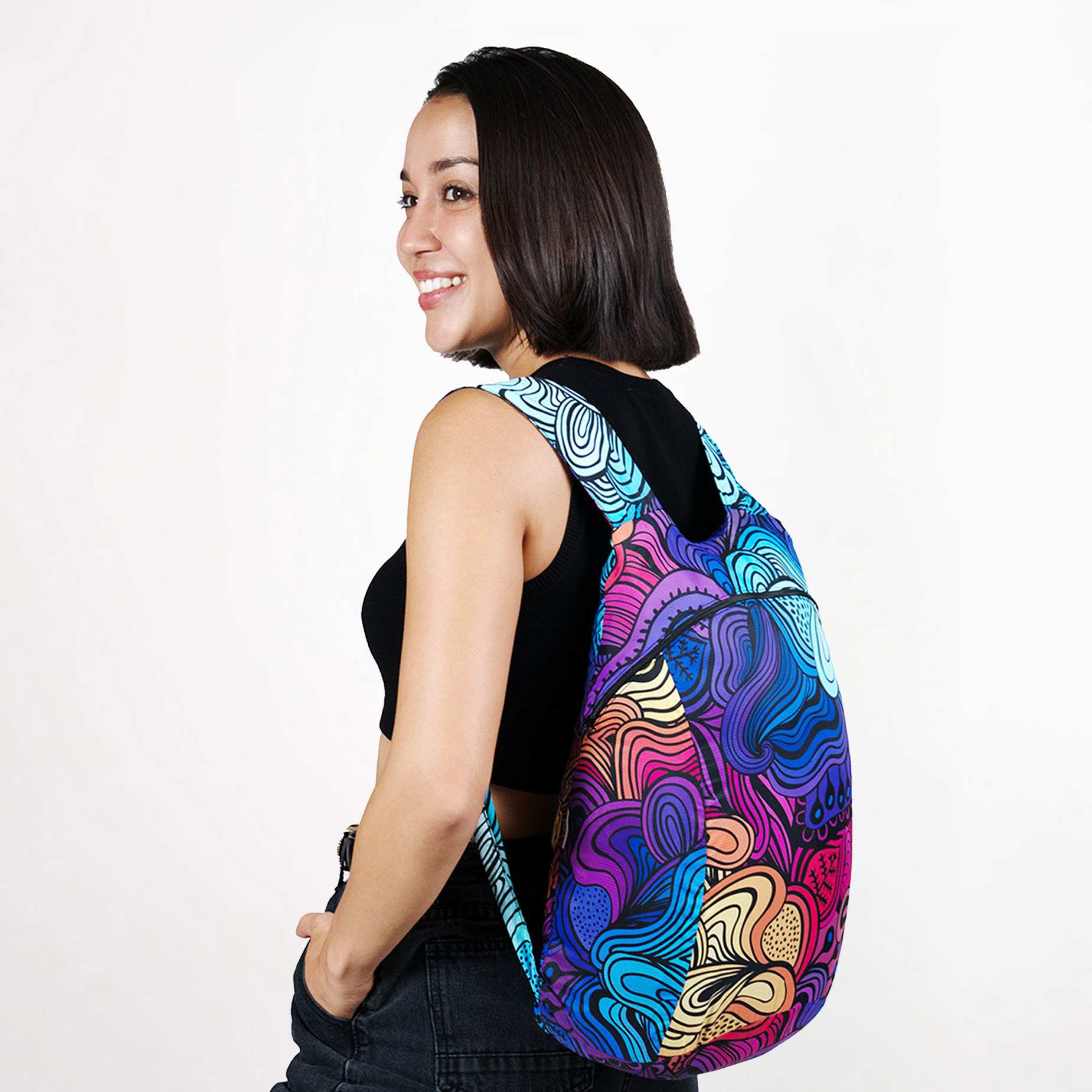 Nanobag Daypack - TikTok US  - Psychedelic - Image 8